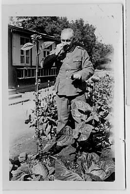 Oskar Bursian while POW in Netherlands