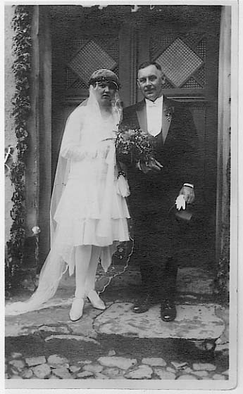 Oskar Bursian, Helene Meta Knorn Marriage.  May 1929